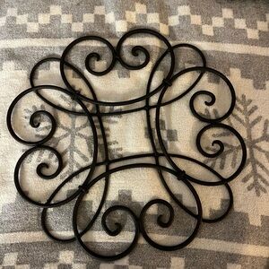 Set of 2 Decorative Black Metal Scroll wall hanging Hobby Lobby